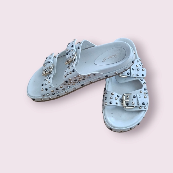 Saint G - Chloe Leather Sandals sz 39 - Picture 2 of 5